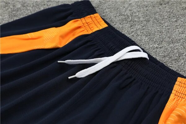 24-25 Real Madrid Light Blue Short Sleeve Training Suit - Image 8