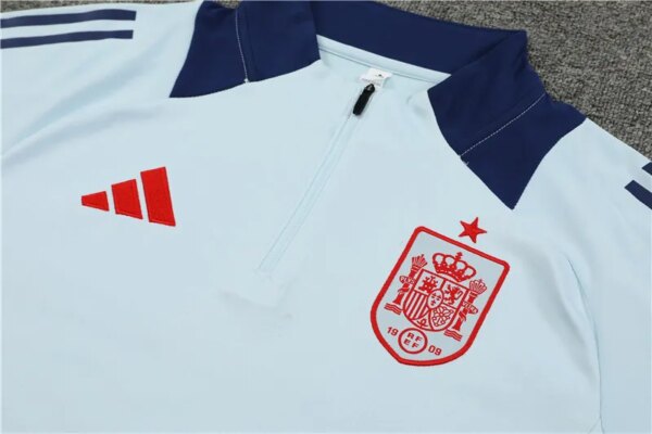 2024 Spain Light Blue Training Suit - Image 6