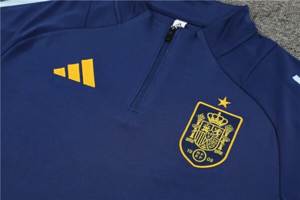 2024 Spain Blue Training Suit - Image 2
