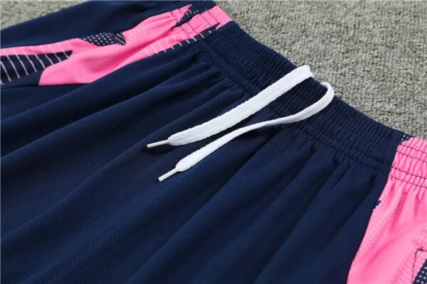 24-25 Arsenal Pink Short Sleeve Training Suit - Image 6
