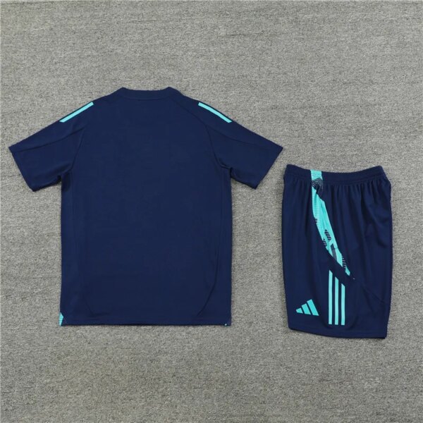 24-25 Arsenal Blue Short Sleeve Training Suit - Image 7
