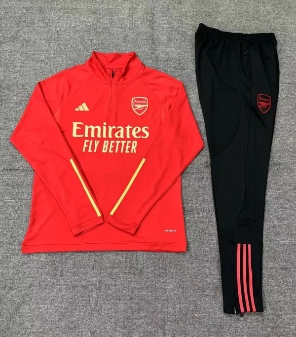 23-24 Arsenal Red Training Suit - Image 13