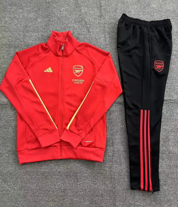 23-24 Arsenal Red Jacket Suit - Image 12