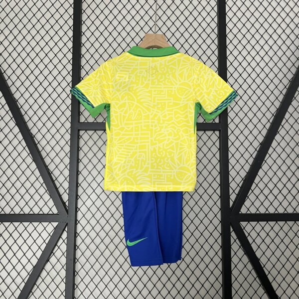 2024 Brazil Home Kids Kit - Image 3