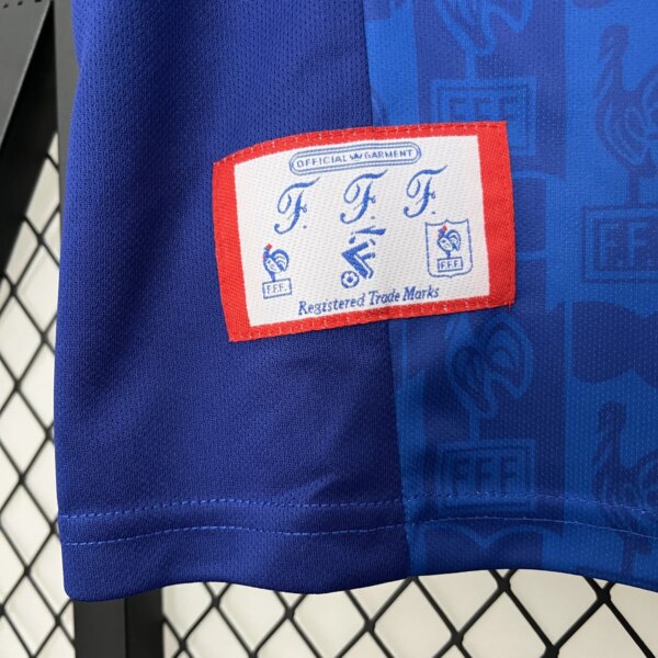 1996  France Home Retro Jersey - Image 2