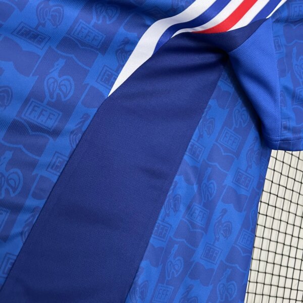 1996  France Home Retro Jersey - Image 3
