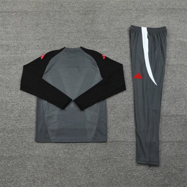 24-25 Manchester United Grey Player Version Training Suit - Image 6
