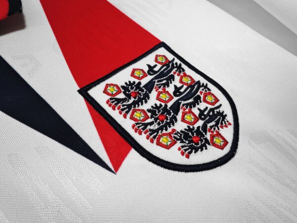 1990 England Home Retro Jersey - Image 2