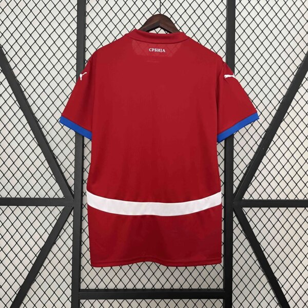 2024 Serbia Home Fans Jersey - Image 3