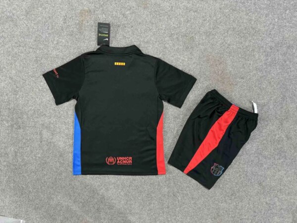 24-25 Barcelona Away Kid Kit - Image 2