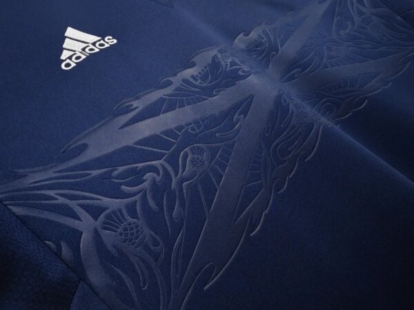 12-14 Scotland Home Retro Jersey - Image 2