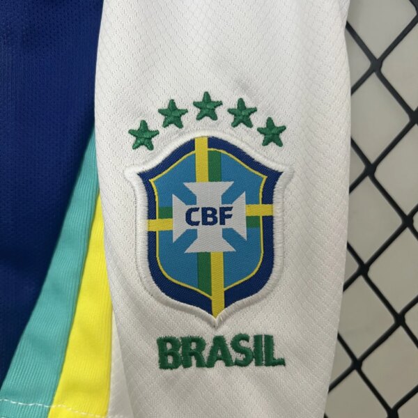 2024 Brazil Away Kids Kit - Image 4