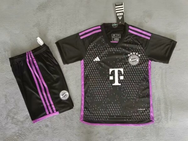 23-24 Bayern Munich Away Kid Kit