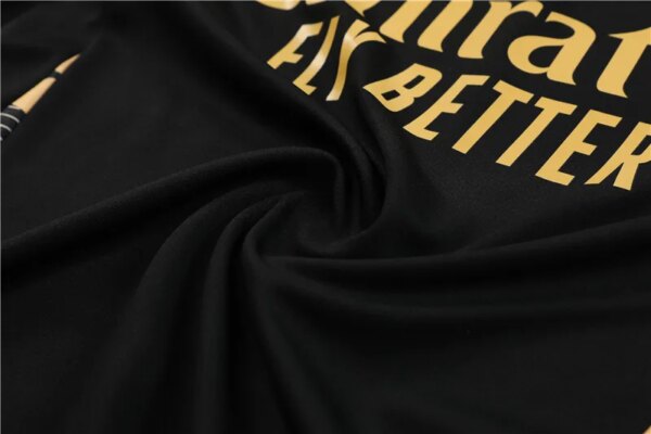 24-25 Real Madrid Black Training Suit - Image 5