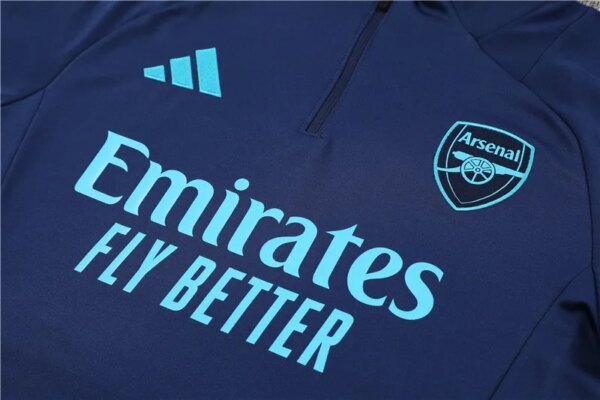 24-25 Arsenal BlueTraining Suit - Image 2