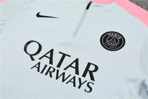 24-25 PSG Light gray Player Version Training Suit - Image 2