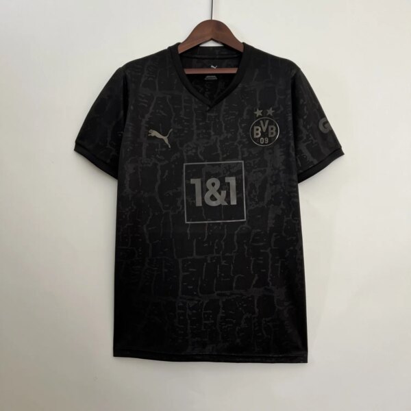 23-24 Borussia Dortmund All Black Jersey