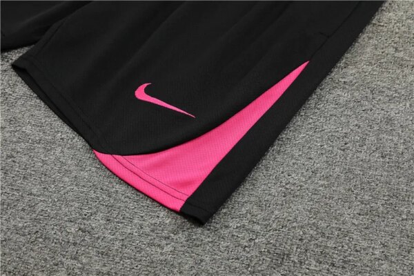 24-25 Chelsea Black Short Sleeve Training Suit - Image 8
