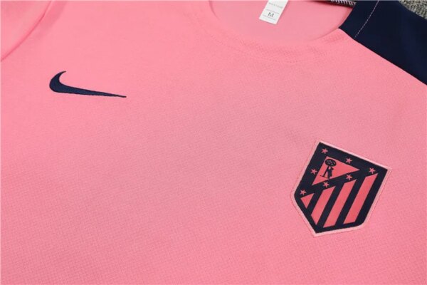 24-25 Atletico Madrid Short Sleeve Training Suit - Image 3