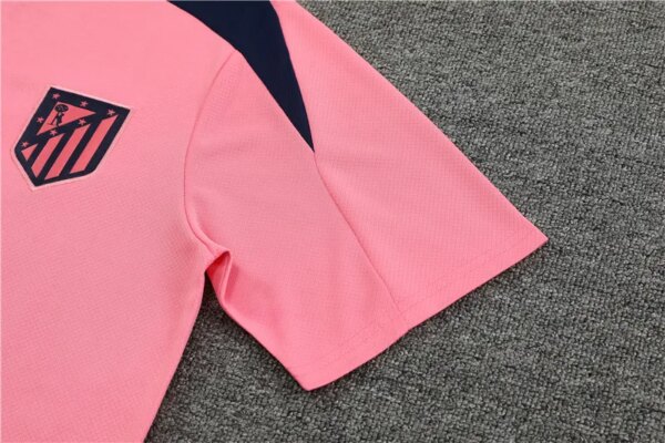 24-25 Atletico Madrid Short Sleeve Training Suit - Image 4