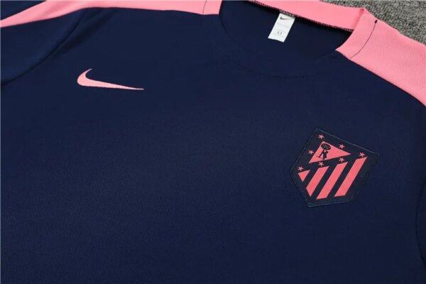 24-25 Atletico Madrid Short Sleeve Training Suit - Image 2