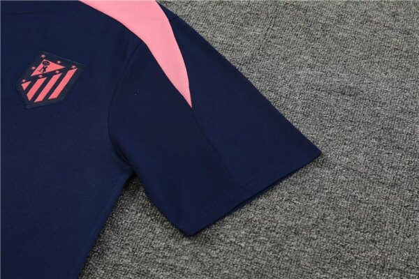 24-25 Atletico Madrid Short Sleeve Training Suit - Image 3