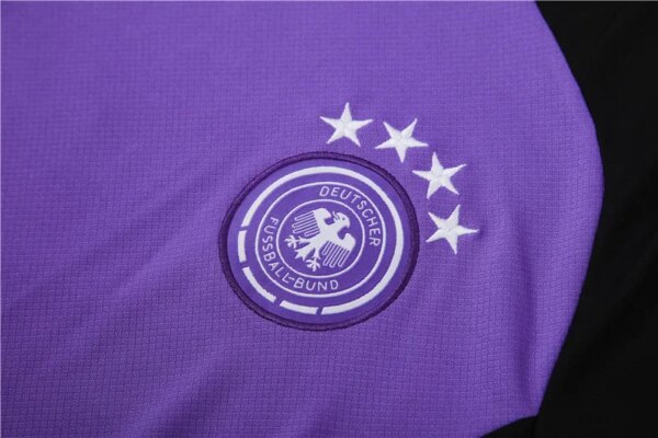 2024 Germany Purple Short Sleeve Training Suit - Image 3