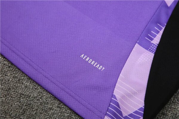 2024 Germany Purple Short Sleeve Training Suit - Image 7