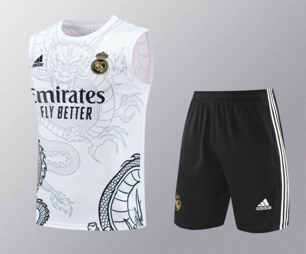 24-25 Real Madrid Vest Training Suit
