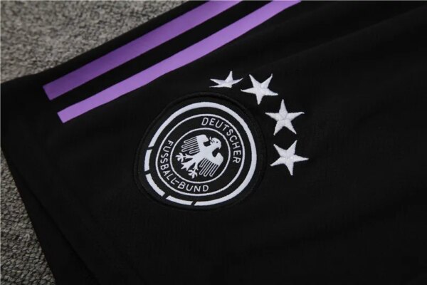2024 Germany White Short Sleeve Training Suit - Image 11