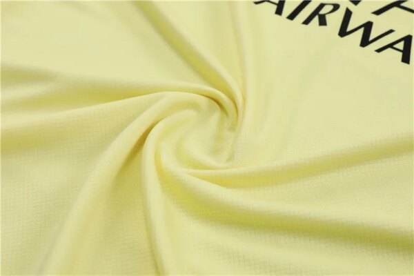 24-25 PSG Yellow Short Sleeve Training Suit - Image 4