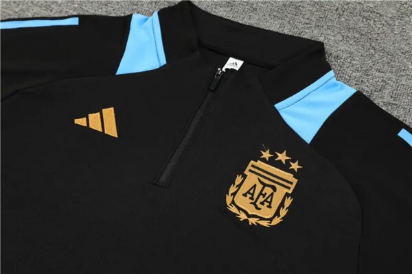 2024 Argentina Black Training Suit - Image 2
