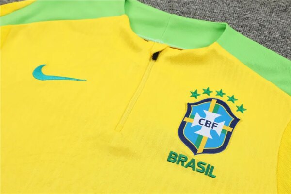 2024 Brazil Yellow Player Version Training Suit - Image 2