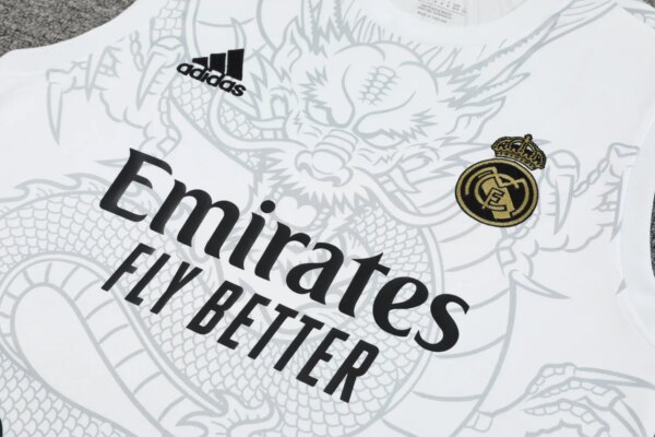 24-25 Real Madrid Vest Training Suit - Image 2
