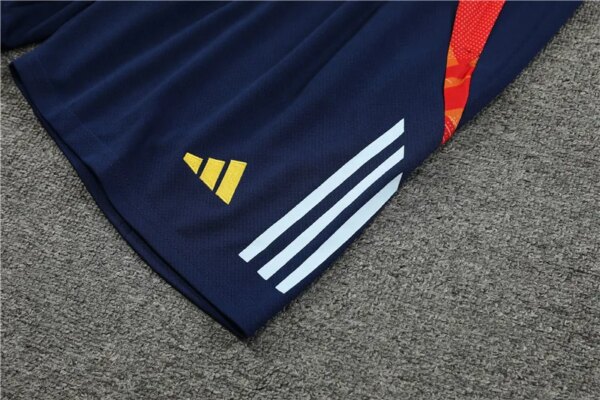 2024 Spain Red Short Sleeve Training Suit - Image 9