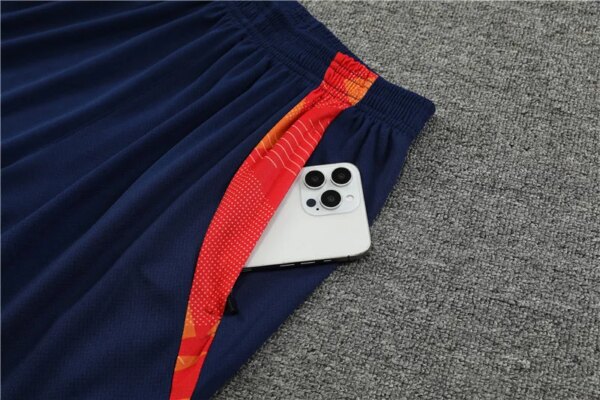 2024 Spain Red Short Sleeve Training Suit - Image 10