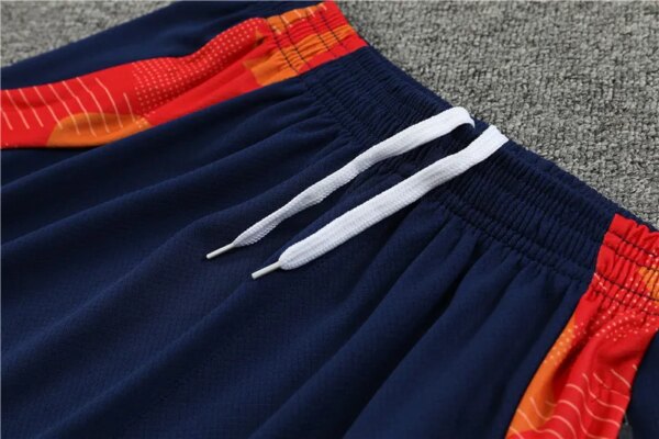 2024 Spain Red Short Sleeve Training Suit - Image 11