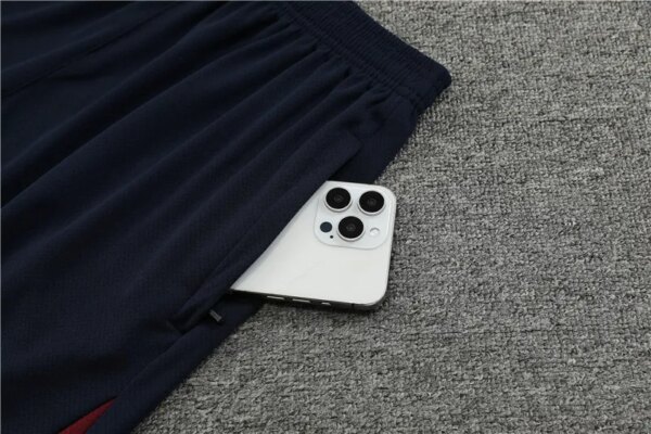 2024 England White Short Sleeve Training Suit - Image 9