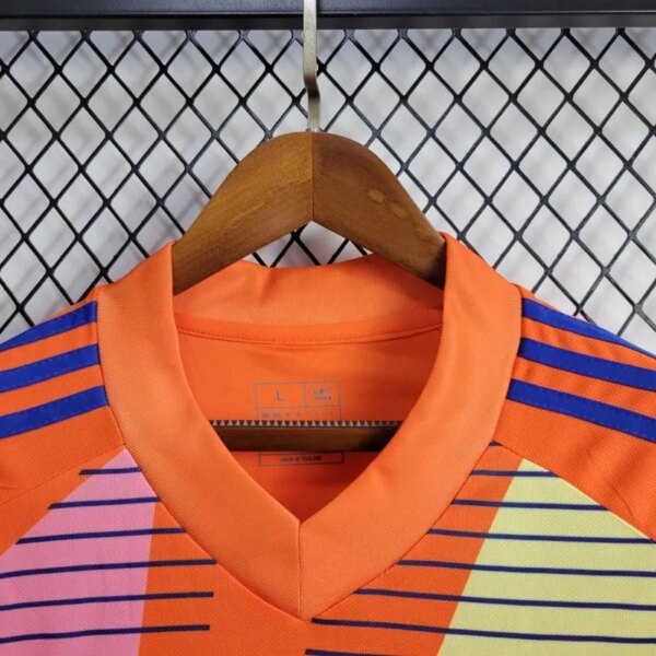 2024 Italy Goal Keeper Organe Fans Jersey - Image 2
