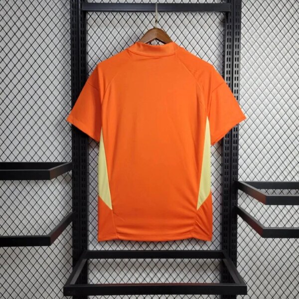 2024 Italy Goal Keeper Organe Fans Jersey - Image 3