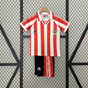 Retro 95-97 Athletic Bilbao Home Kids Kit
