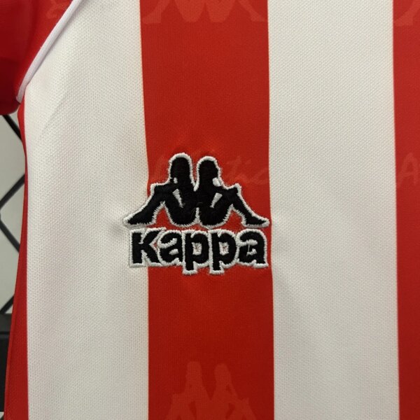Retro 95-97 Athletic Bilbao Home Kids Kit - Image 2