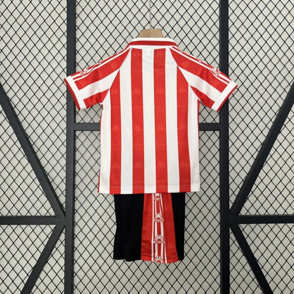 Retro 95-97 Athletic Bilbao Home Kids Kit - Image 4
