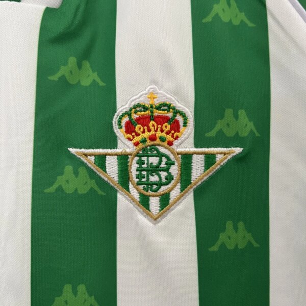 Retro 95-97 Real Betis Home Kids Kit - Image 2