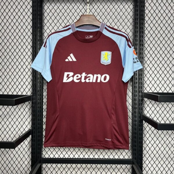 24-25 Aston Villa Home Fans Jersey