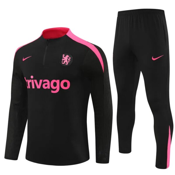 24-25 Chelsea Black Player Training Suit