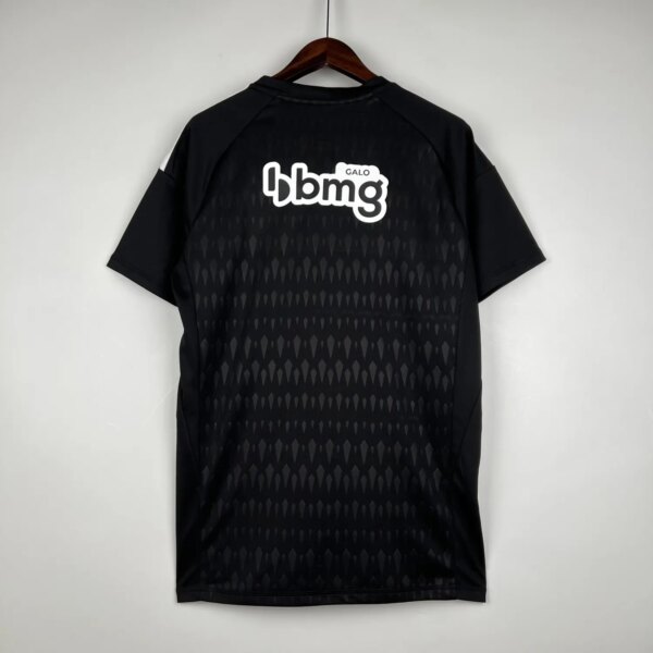 23-24 Atletico Mineiro Goal Keeper Black Fans Jersey - Image 2