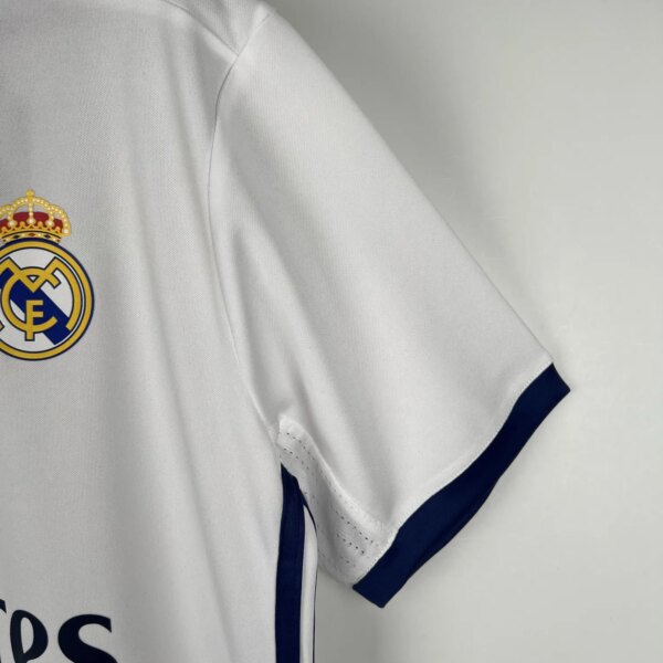 16-17 Real Madrid Home Retro Jersey - Image 2