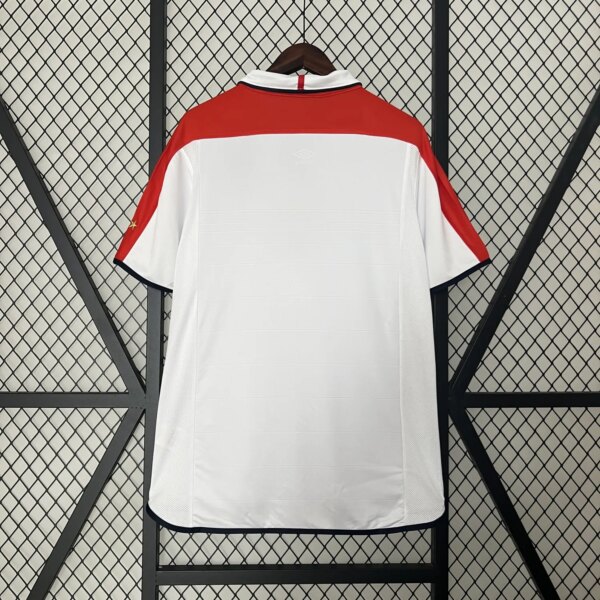 2004  England Home Retro Jersey - Image 4