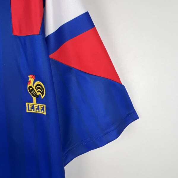 92-94 France Home Retro Jersey - Image 2